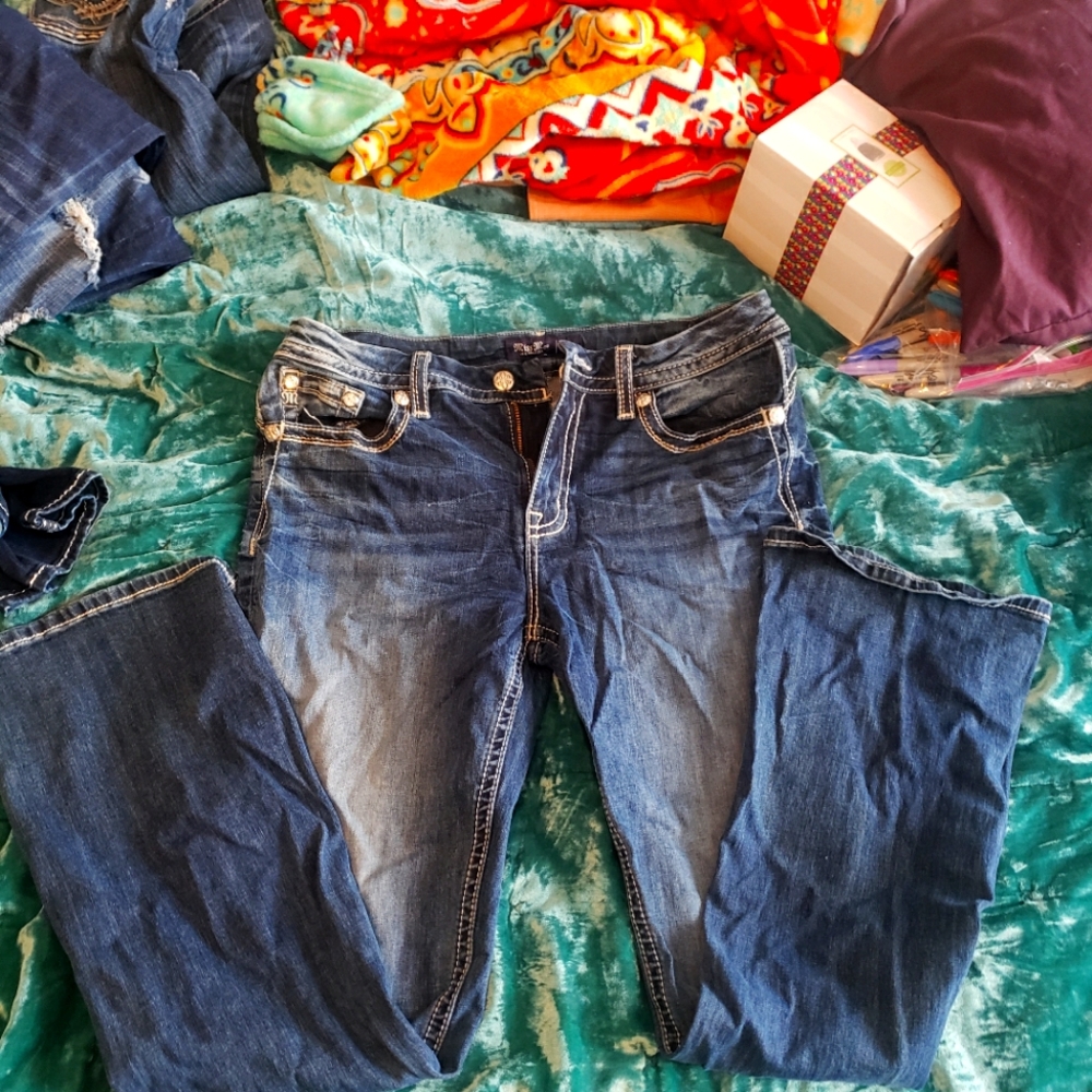 MISS ME CURVY BOOTCUT JEANS